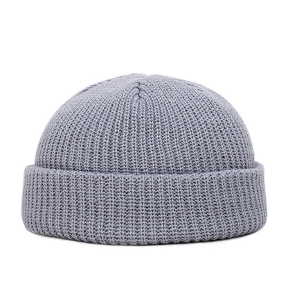 Men's Solid Color Beanie