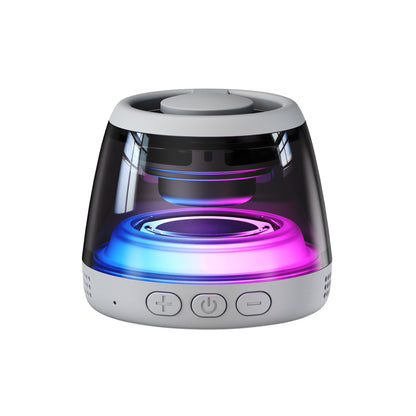 🔊 Monster Mini Bluetooth Speaker – RGB Lights, TWS Stereo & Magnetic Design