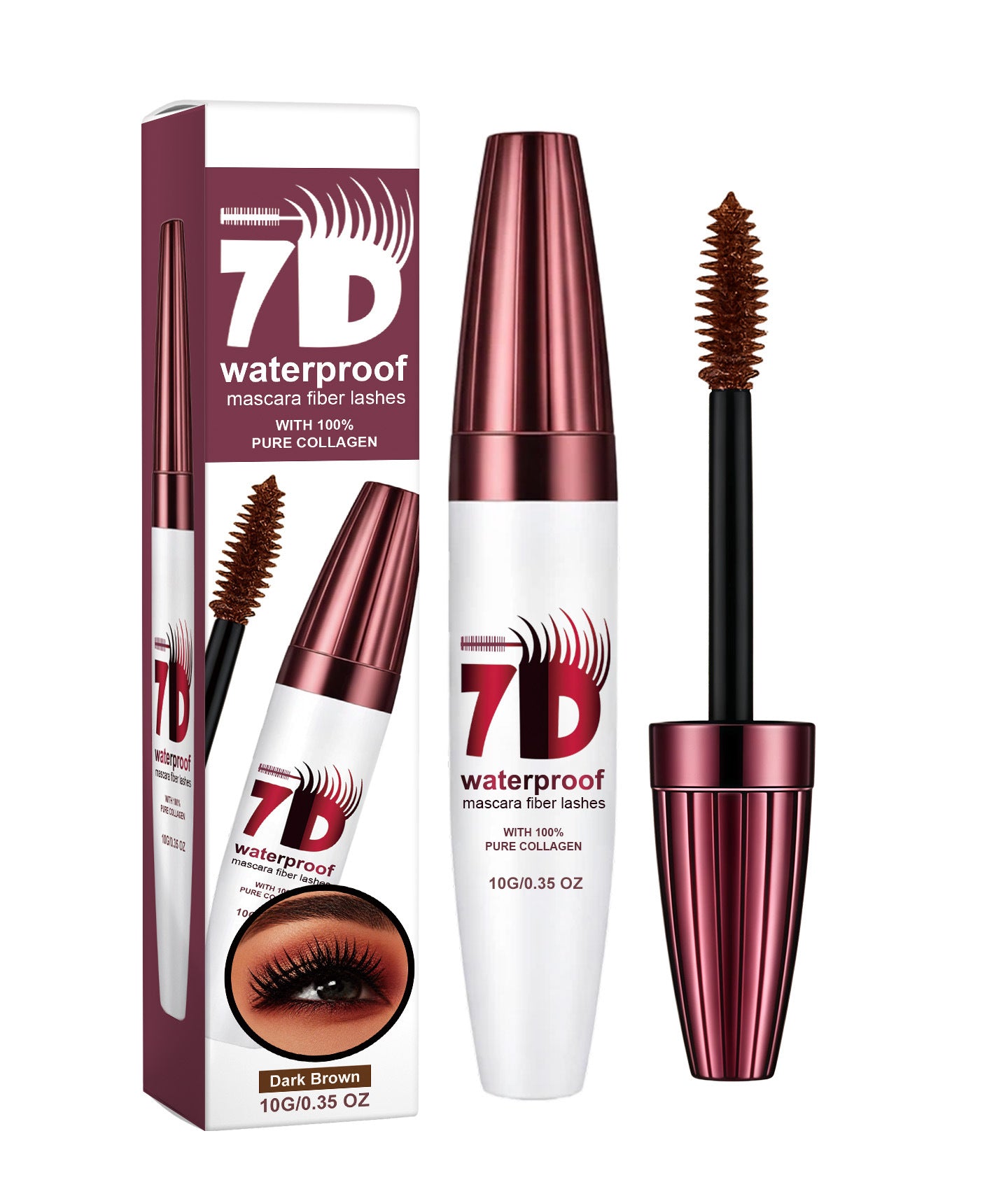 🔥Limited-time offer✨7D Colossal Mascara – 7X Volume, 24H Waterproof & Smudge-Proof