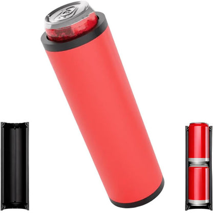 🔥 50% OFF! Double-Can Insulated Holder with Easy Reload 🥤❄️