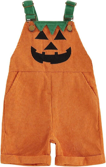 Toddler Baby Boy Halloween Overalls