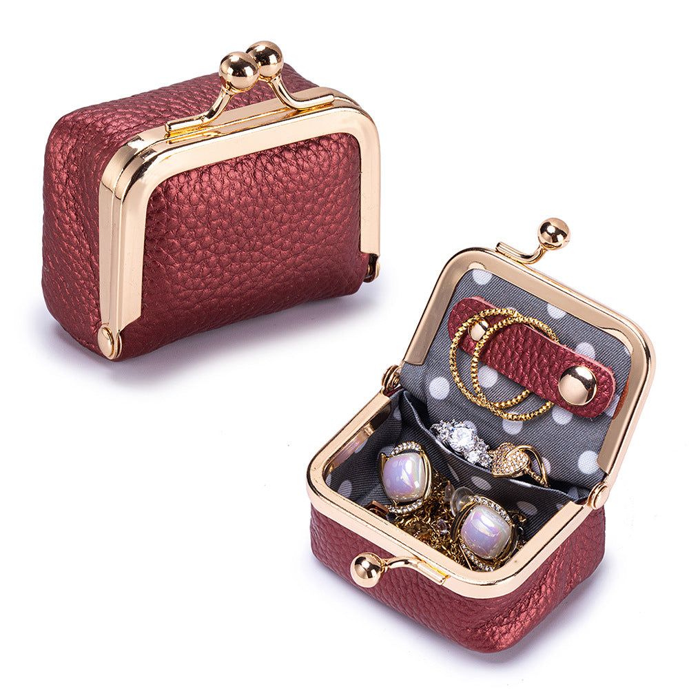 Genuine Leather Mini Coin Purse