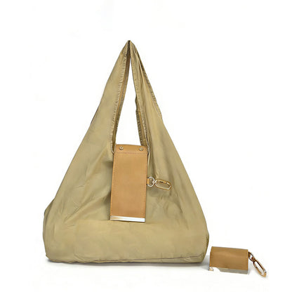 Foldable Keychain Tote Bag for Shopping & Travel