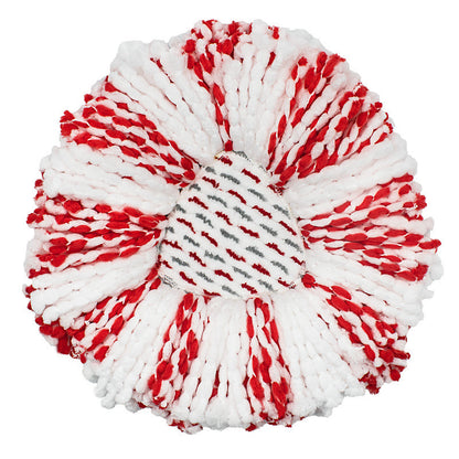 Spin Mop Heads Replacements with Scrubbing Pad Refills