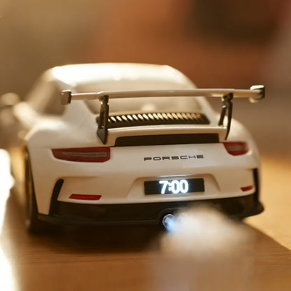 🏎️ 2026 Upgrade Hypercar Alarm Clock - Realistic Engine Revving & Motion Light Effects
