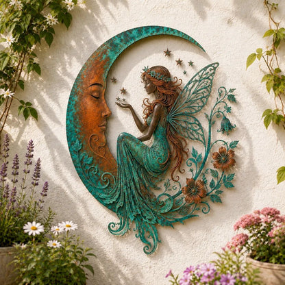Dragonfly Moon Wall Decor