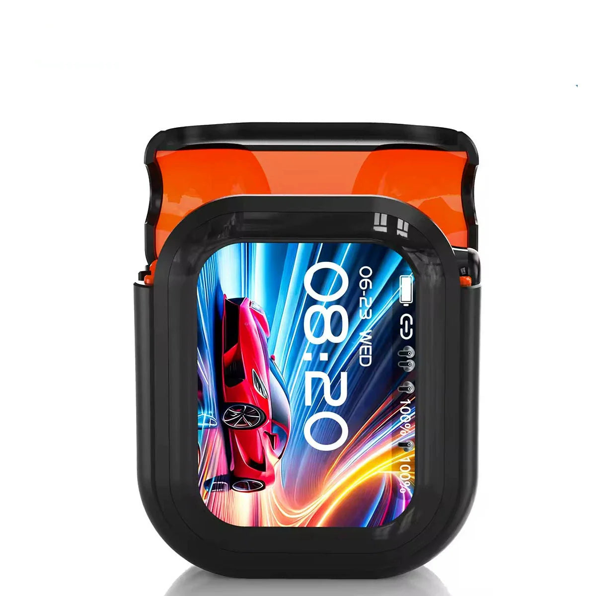 K10-AI-translator earbuds with smart display