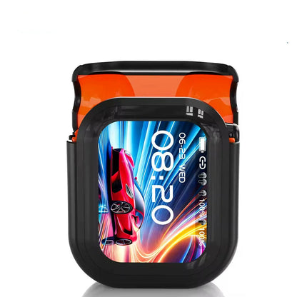 K10-AI-translator earbuds with smart display