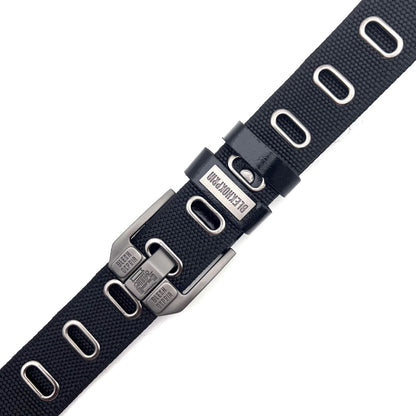 Trendy Men’s Canvas Belt with Pin Buckle