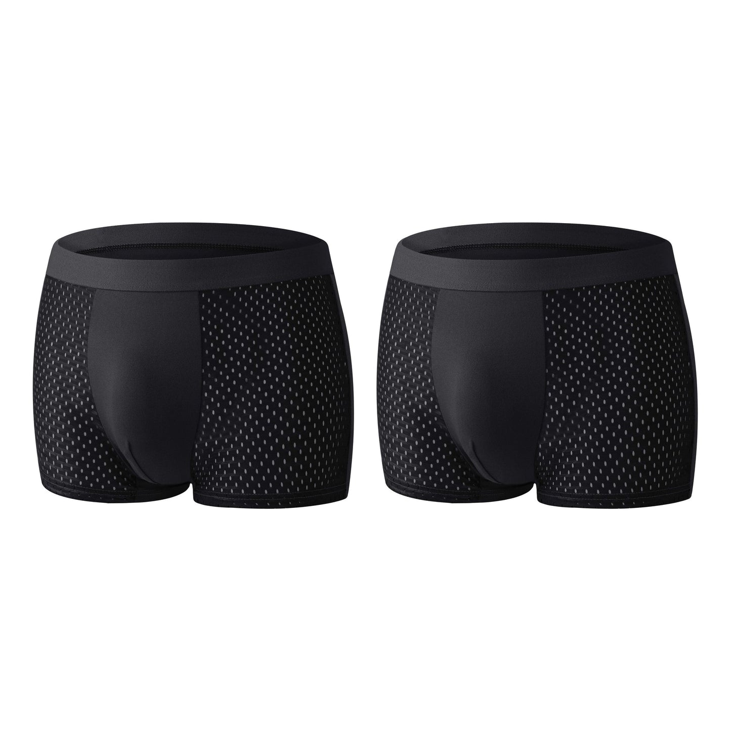 🔥 Bestseller Premium Leakproof Ice Silk Mesh Men's Boxer Briefs
