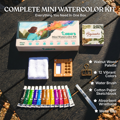 🎁Last Day Promo 49% OFF - 🎨Portable Watercolor Kit