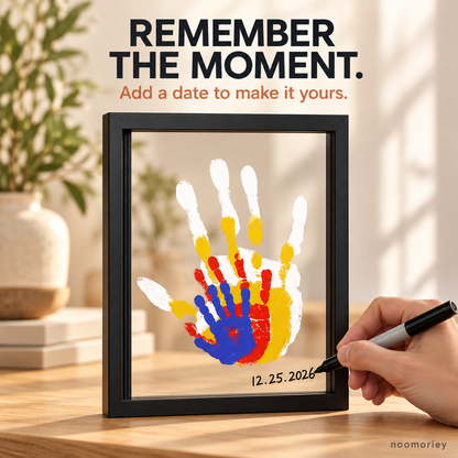 DIY Family Handprint Frame – Personalized Keepsake Gift for Family & Kids