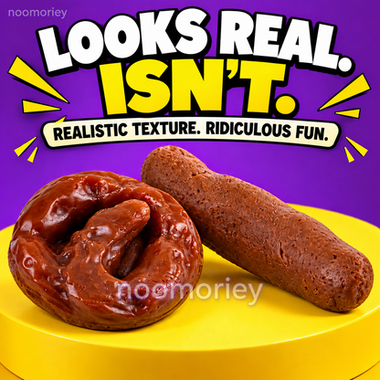 💩 7-Piece Realistic Fake Poop Prank Set – Big Laughs, Epic Reactions & a Hilarious Gag Gift 😂