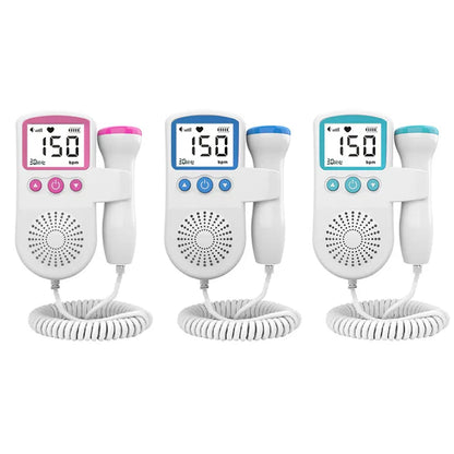 👶Fetal Doppler Baby Heart Monitor – LCD Display Pregnancy Heartbeat Detector