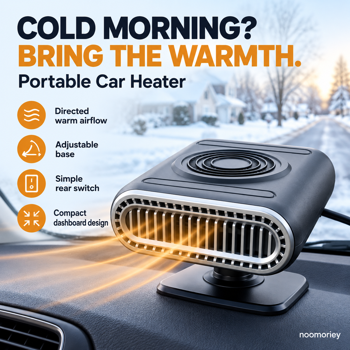 Portable Car Heater – Fast Heating & Compact Design