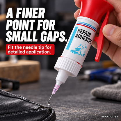 Precision Repair Adhesive – Quick Shoe Sole Glue for Easy DIY Fixes