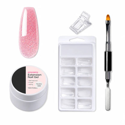 ✨ Moldable Builder Gel for Nail Extensions & 3D Nail Art