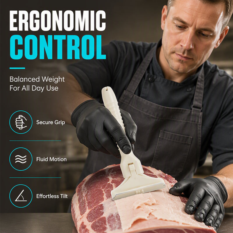 🌟 Heavy-Duty Meat Fat & Silver Skin Remover Tool 🍖 — Perfect Results Every Time! 🚀