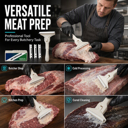 🌟 Heavy-Duty Meat Fat & Silver Skin Remover Tool 🍖 — Perfect Results Every Time! 🚀