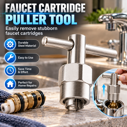 🚿🔧 Faucet Cartridge Puller Tool – Heavy-Duty T-Handle Shower Valve Cartridge Remover ✨