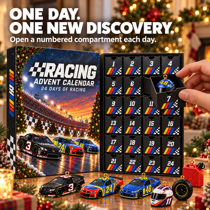 🏁🎄 24-Day Racing Advent Calendar – Daily Collectible Surprises for Motorsport Fans 🎁