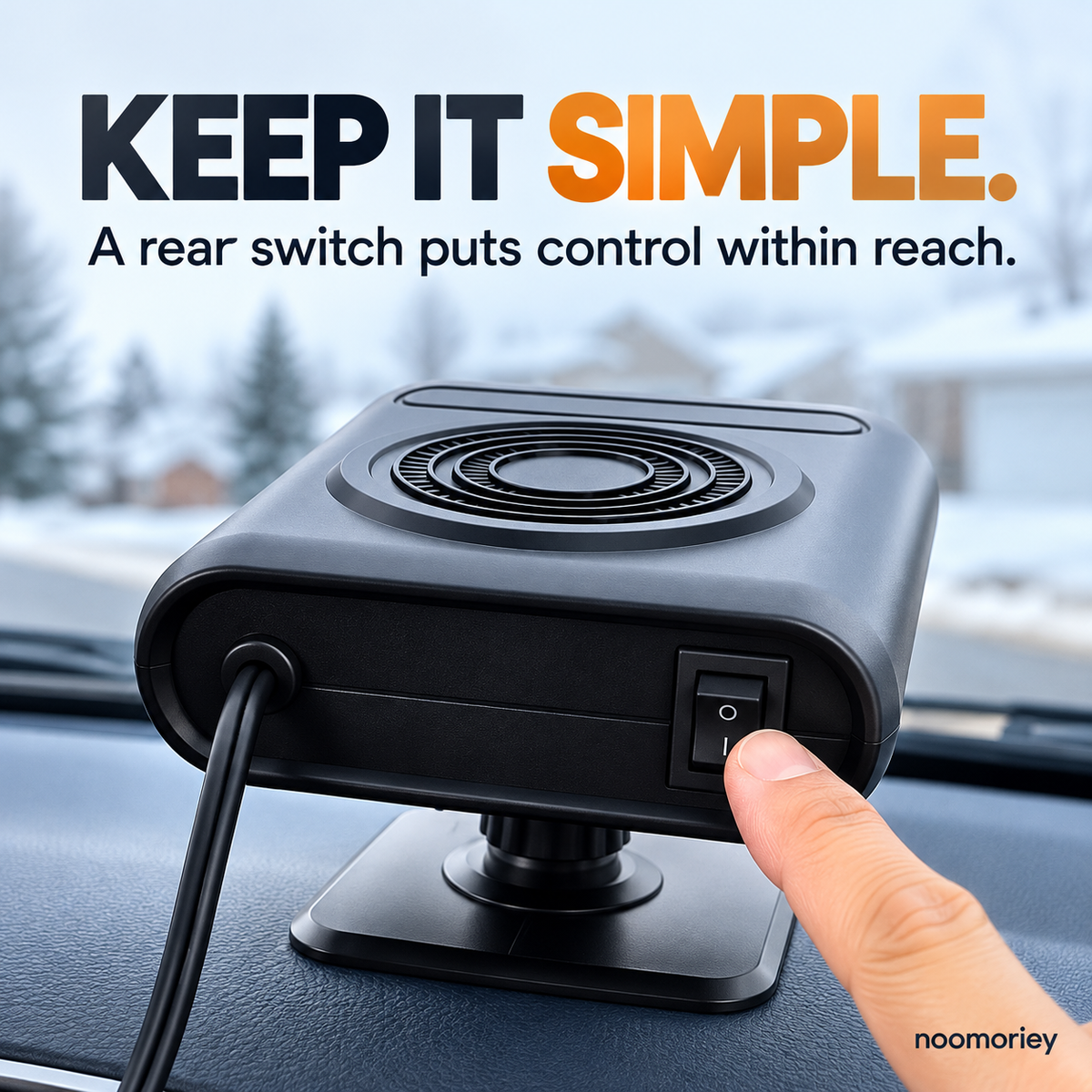 Portable Car Heater – Fast Heating & Compact Design