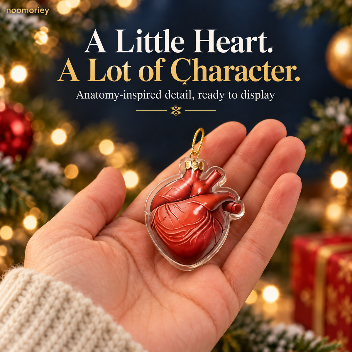 🎄 Anatomy Christmas Advent Calendar – Unique Organ-Shaped Ornaments & Holiday Surprises for Nurses, Medical Students & Science Lovers ！！！🎁