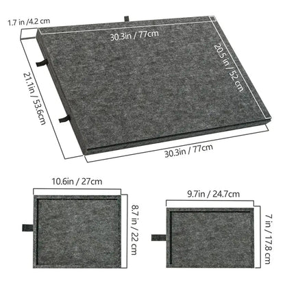 2-in-1 Puzzle Board & Storage System