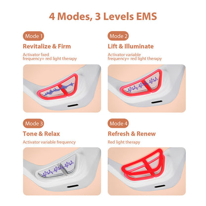🖐️Eye Massager With Red Light For Under Eye Swelling And Fine Lines