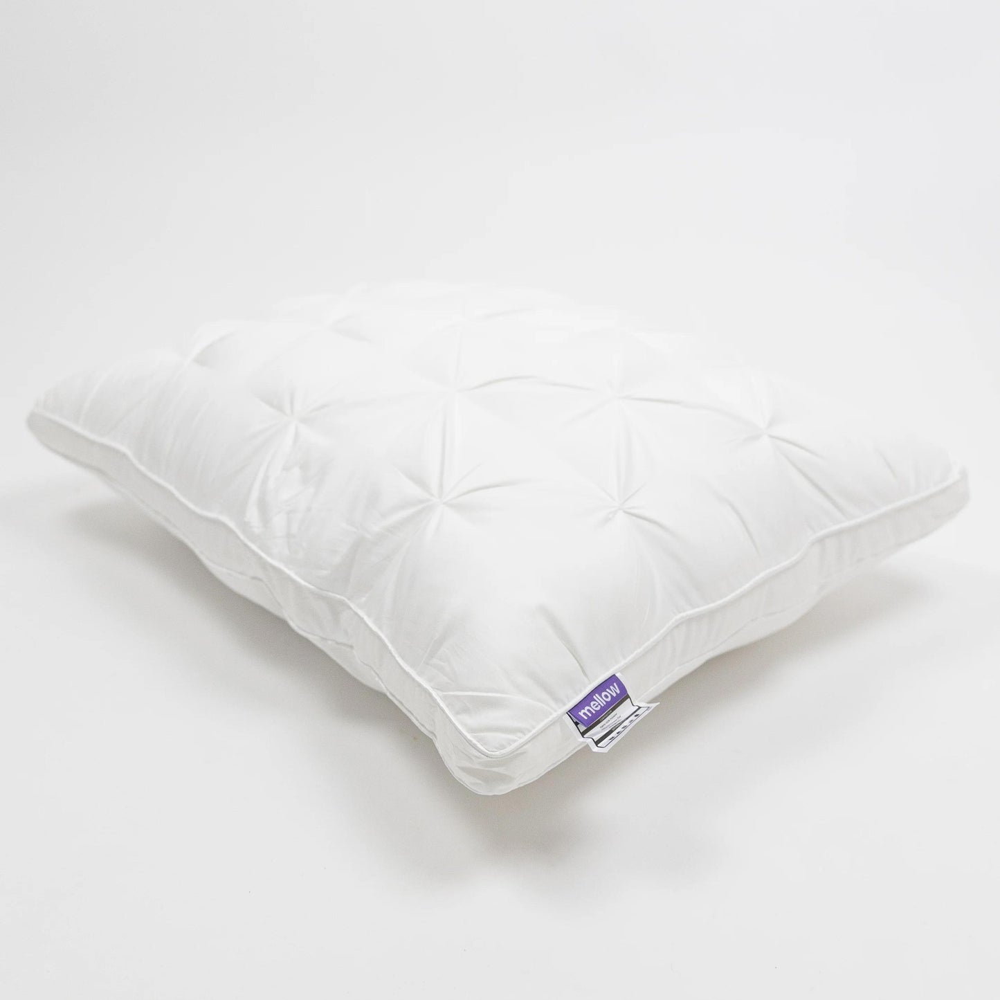Tufted Neck Support Pillow | Cooling Breathable & Fluffy, No-Flat Fill for All Sleep Positions