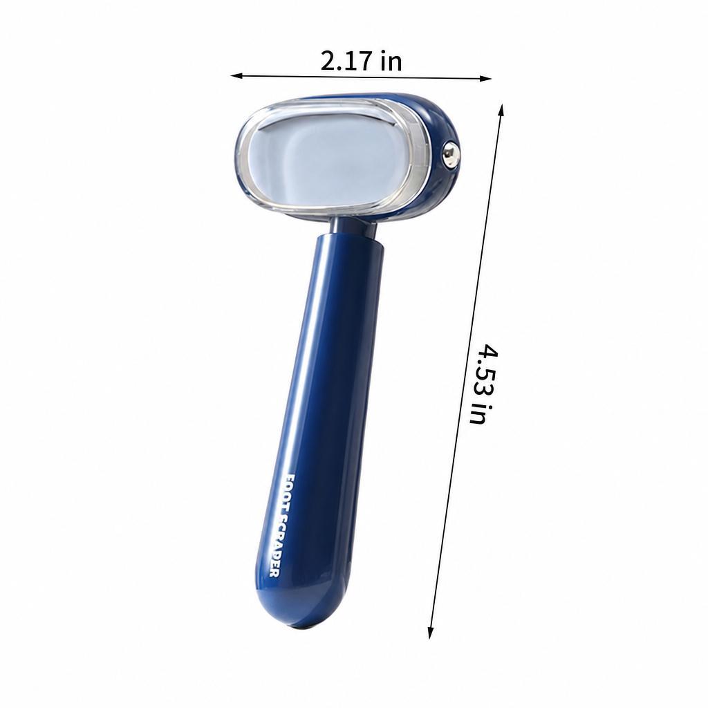 🔥Limited Time 49% OFF | Dual-Sided Foot Callus Remover, Replaceable Stainless Steel Blade Pedicure Scraper for Cracked Hard Foot Skin