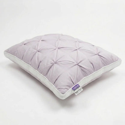 Tufted Neck Support Pillow | Cooling Breathable & Fluffy, No-Flat Fill for All Sleep Positions