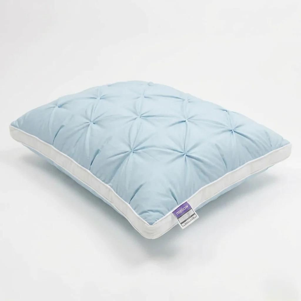Tufted Neck Support Pillow | Cooling Breathable & Fluffy, No-Flat Fill for All Sleep Positions