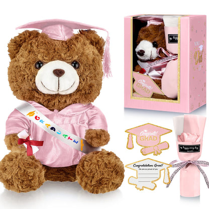 Class of 2026 Graduation PhD Bear Gift Set For Daughter Son Friend Grad Keepsake