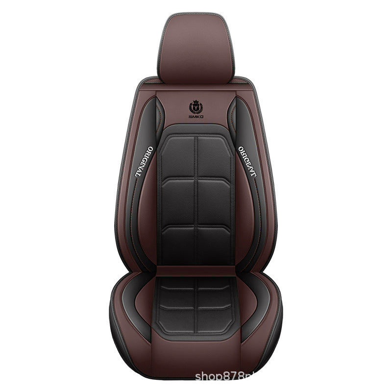 🏎️ 5-Seater Universal Leather Car Seat Cover Set