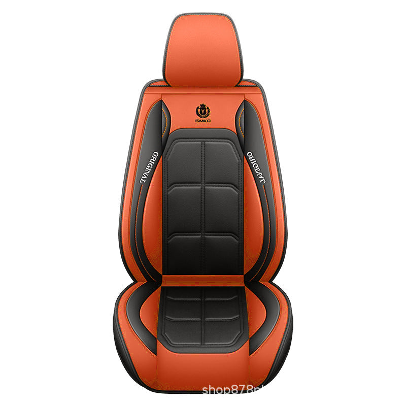 🏎️ 5-Seater Universal Leather Car Seat Cover Set