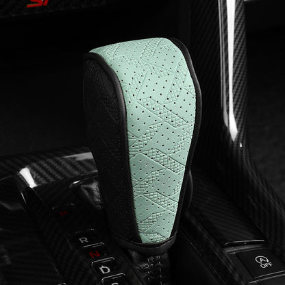 🚗 Sport Grip Leather Gear Shift Knob Cover 🔥