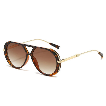 Retro Oversized Aviator Sunglasses | UV Protection & Iconic Style