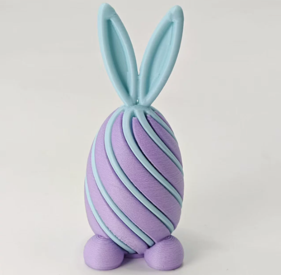 🏆 35K+ SOLD! 3D‐Printed Rabbit Fidget Eggs | Cute Easter Stress Relief & Desk Decor 🐰🧩
