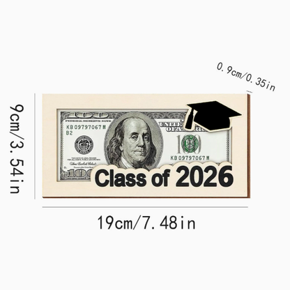 Funny Graduation 2026 Money Holder – Unique Cash Gift Box for the Class of 2026