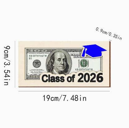 Funny Graduation 2026 Money Holder – Unique Cash Gift Box for the Class of 2026
