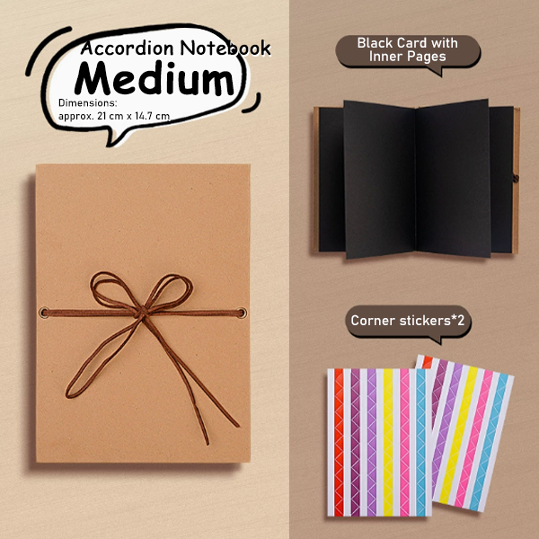 📚Accordion Foldable Scrapbook Album