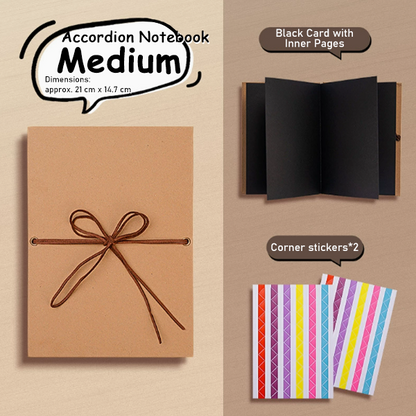 📚Accordion Foldable Scrapbook Album