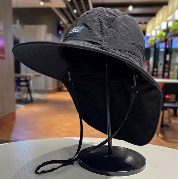 Outdoor Sun Protection Hat - Unisex Summer FishermanHat with Neck Flap | UV-Resistant, Parent-Child Style |Ideal for Camping & Hiking