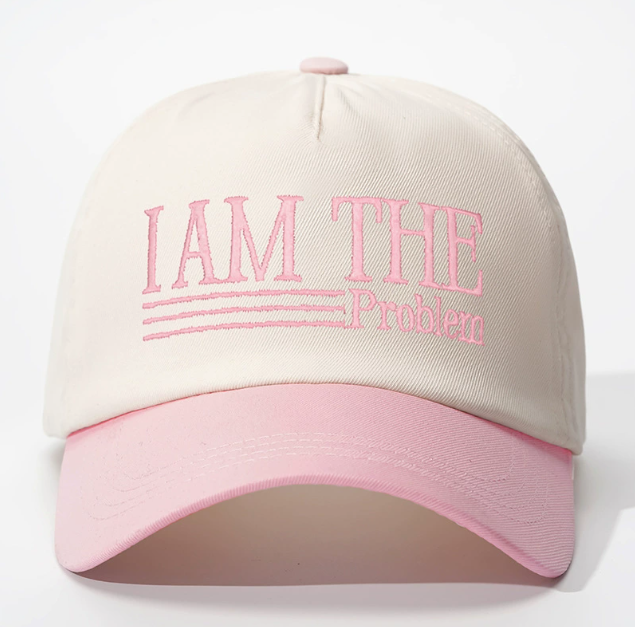 I Am The Problem Trucker Hat – Funny Mesh Snapback Cap for Men & Women