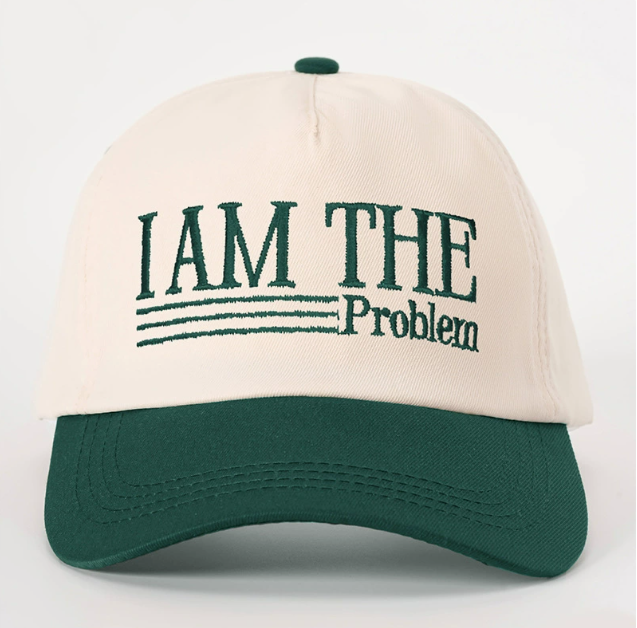 I Am The Problem Trucker Hat – Funny Mesh Snapback Cap for Men & Women