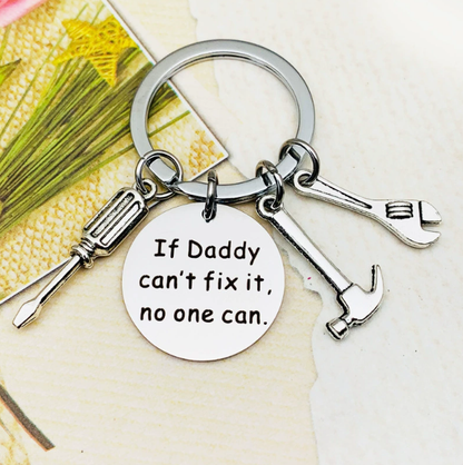 If Papa Can't Fix It Keychain™ | Meaningful Gift For Dad & Grandpa