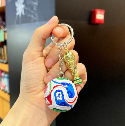 ⚽🏆 2026 Football Trophy & Ball Keychain