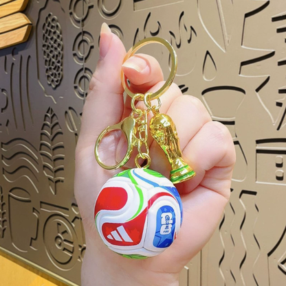 ⚽🏆 2026 Football Trophy & Ball Keychain