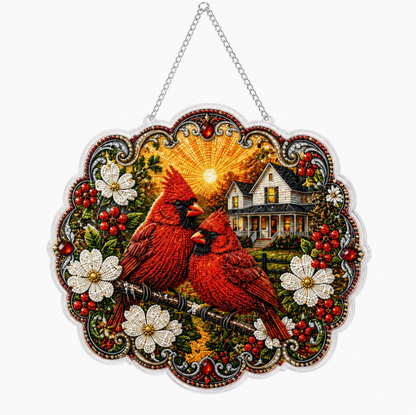 💥LAST DAY 49% OFF - Hummingbird Diamond Art Hanging Ornament Kit